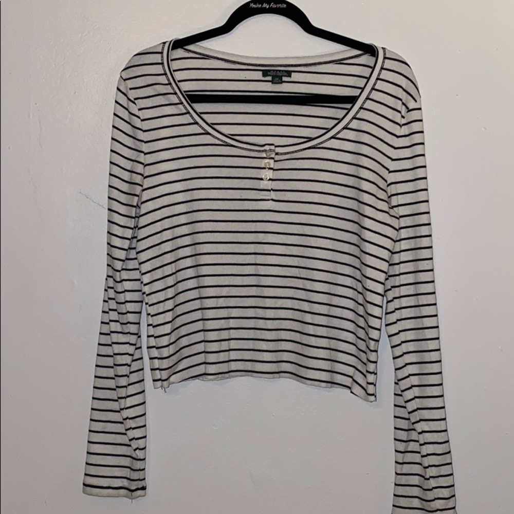 Long Sleeve Crop Top